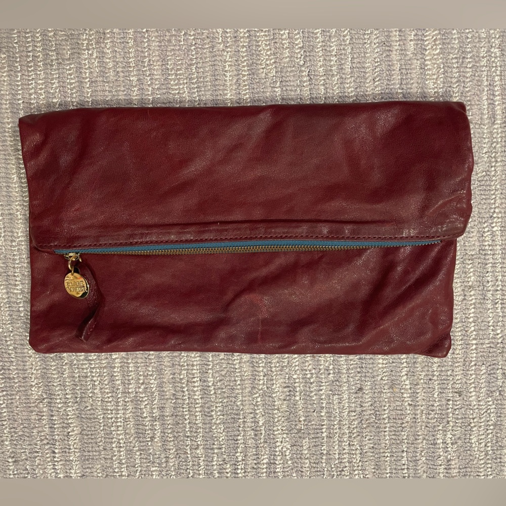 Clare Vivier Clutch leather